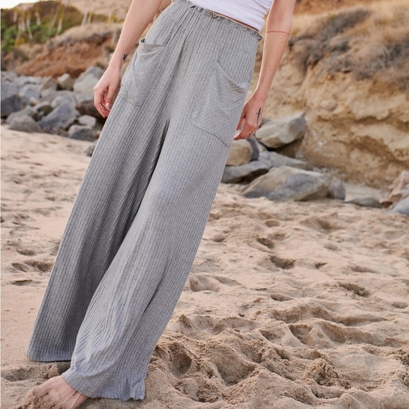 Free People FP Movement Blissed Out Wide Leg Pants - Picture 3 of 4